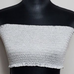 Grey tube top